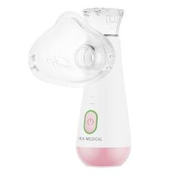 Abbildung: Iea Medical Inhalationsgerät tragbar JM837 pink 1 St PZN 20929146
