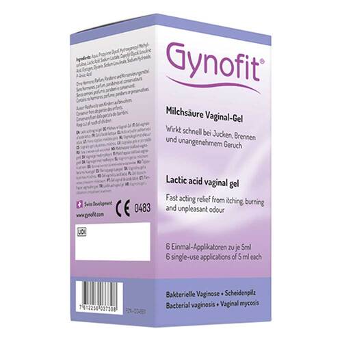 Gynofit Vaginal Gel a.Bas.v.Milchsäure + Glycoge - 1
