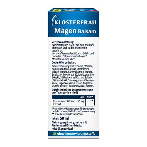 Klosterfrau Magen Balsam Lösung - 2