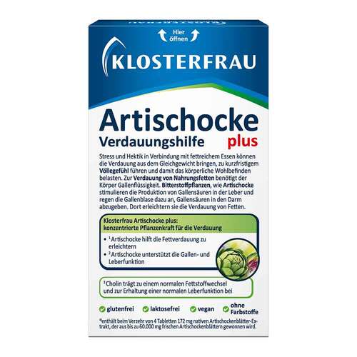 Klosterfrau Artischocke plus Cholin Tabletten - 2