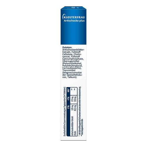 Klosterfrau Artischocke plus Cholin Tabletten - 3