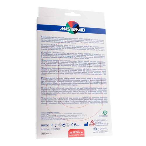 Drop med 10,5x15 cm Wundverband Master Aid - 2