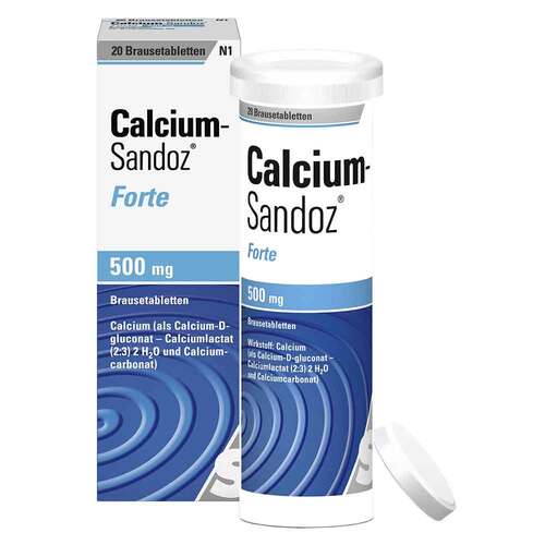 Calcium Sandoz Forte 500 mg Brausetabletten - 2