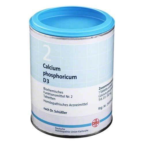 Abbildung: Biochemie DHU 2 Calcium phosphoricum D 3 Tabletten Tabletten, 1000 St PZN 00273844