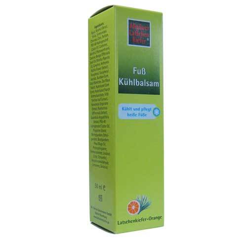 Allg&auml;uer Latschenkiefer Fuss K&uuml;hlbalsam - 1
