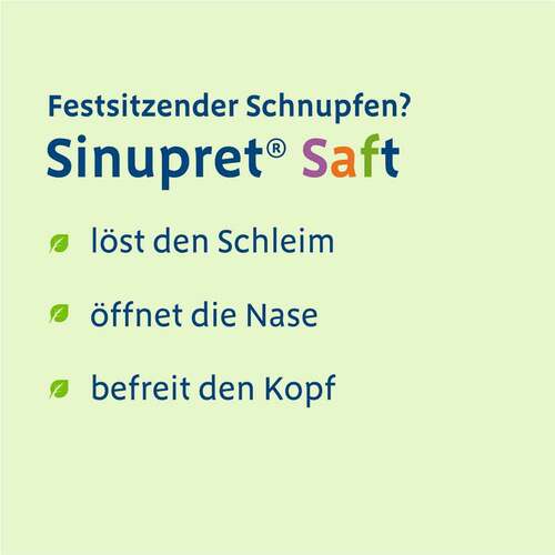 Sinupret Saft - 2