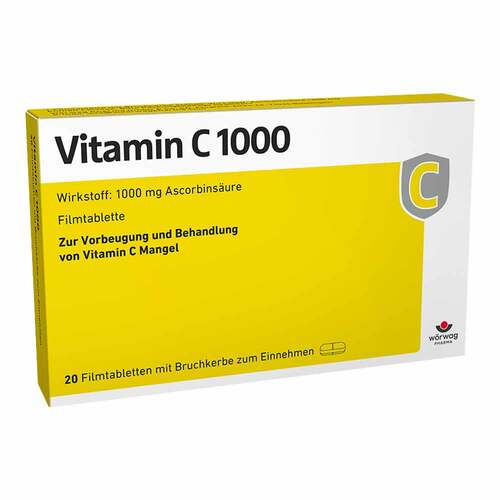 Vitamin C 1000 mg Tabletten - 1