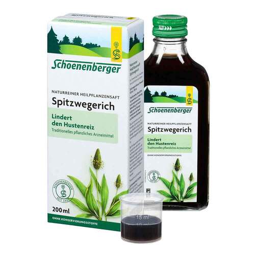 Spitzwegerichsaft Schoenenberger HPS - 1