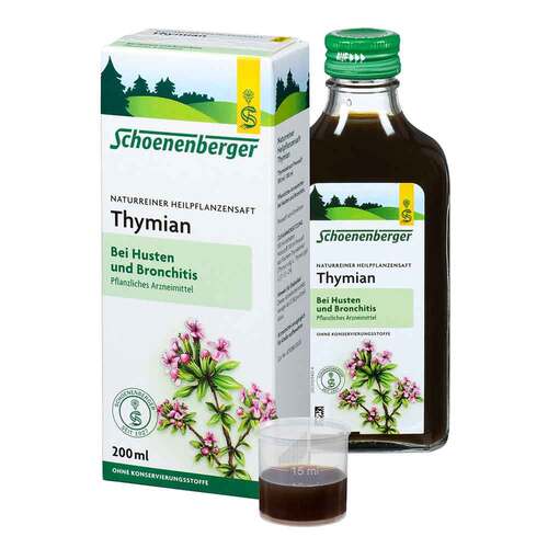 Thymian Saft Schoenenberger HPS - 1