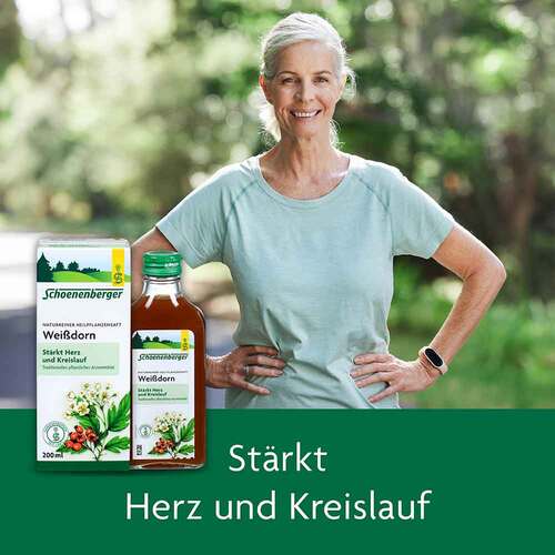 Weißdorn Saft Schoenenberger HPS - 2