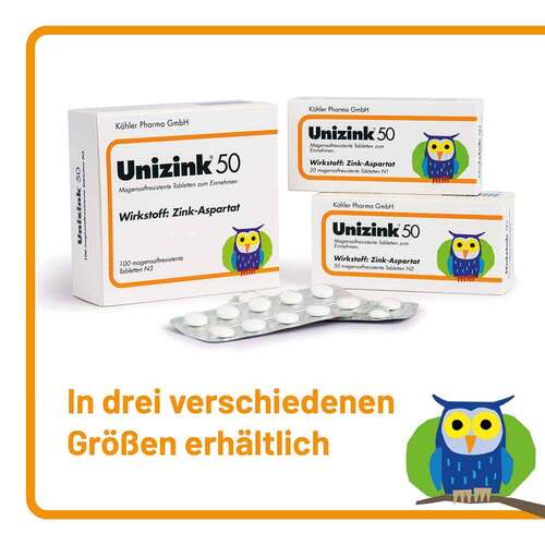 Unizink® 50 Tabletten - 5