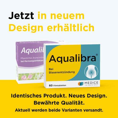 Aqualibra® Filmtabletten bei Harnwegsinfekten - 2