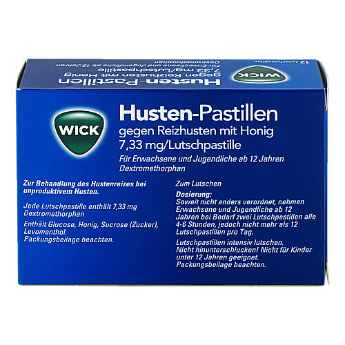 WICK Husten Pastillen gegen Reizhusten - 2