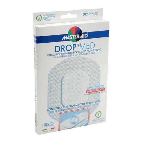 Drop med 10x12 cm Wundverband Master Aid - 1
