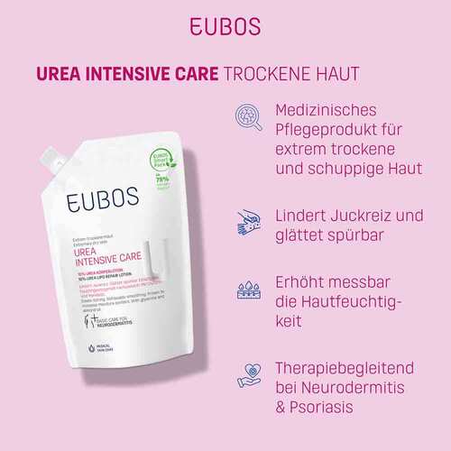 Eubos Trockene Haut Urea 10% K&ouml;rperlotion Nachf&uuml;llbeutel - 3
