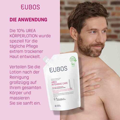 Eubos Trockene Haut Urea 10% K&ouml;rperlotion Nachf&uuml;llbeutel - 7