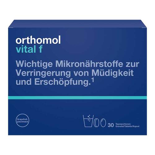 Orthomol Vital F Grapefruit Granulat / Kapseln - 1