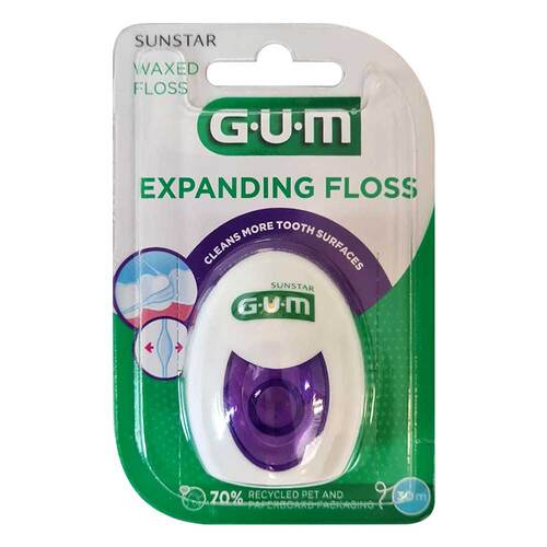 GUM Expanding Floss Flausch-Zahnseide - 1