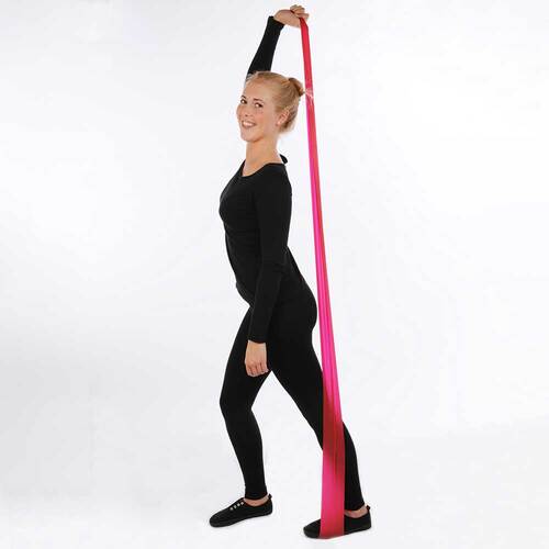 Gymnastikband RFM 2,5 m rot - 2