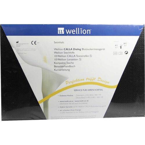 Wellion Calla dialog.Blutzuckermessge.Set mg / dl - 1