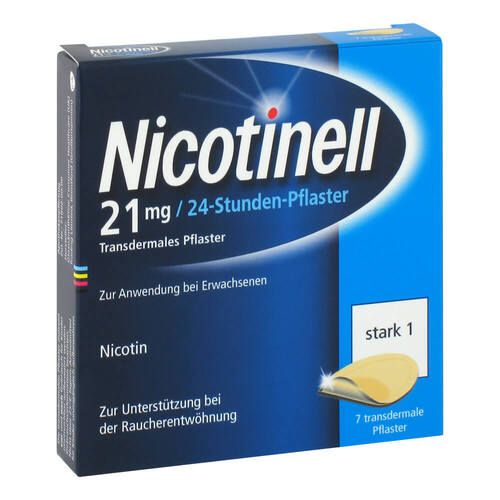 Abbildung: Nicotinell 52,5 mg 24-Stunden-Pflaster transdermal Pflaster transdermal, 7 St PZN 01261984