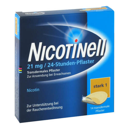 Abbildung: Nicotinell 52,5 mg 24-Stunden-Pflaster transdermal Pflaster transdermal, 14 St PZN 01262015