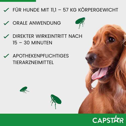 CAPSTAR™ 57 mg Tabletten f&uuml;r gro&szlig;e Hunde - 5