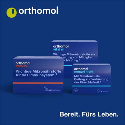 Orthomol Vital F Granulat/Kapseln/Tabletten Kombipackung - 8