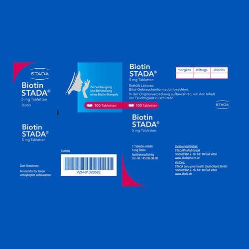 Biotin STADA 5 mg Tabletten - 3
