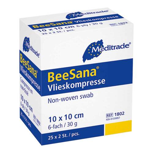 Vlieskompressen 10x10 cm steril 6fach - 1