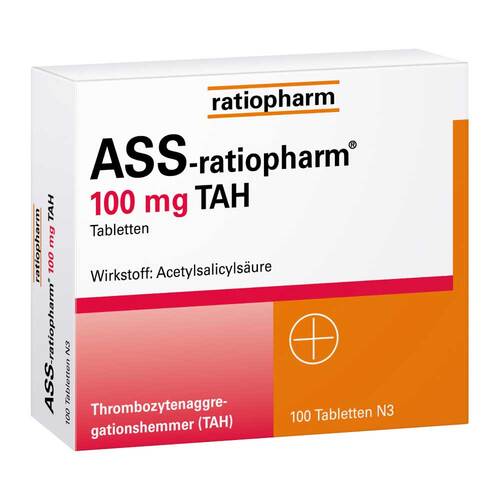 ASS-ratiopharm® 100 mg TAH Tabletten - 1
