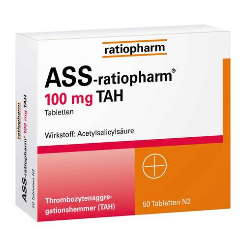 ASS-ratiopharm® 100 mg TAH Tabletten - 1