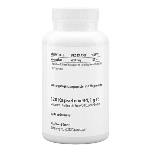 Magnesium 400 Kapseln - 2