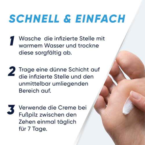 LAMISIL Creme 1% Fu&szlig;pilzcreme  - 5