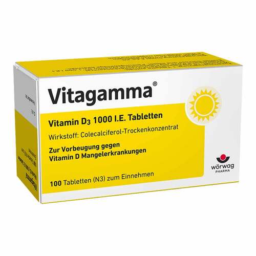 Vitagamma® Vitamin D3 1.000 I.E. Tabletten - 1