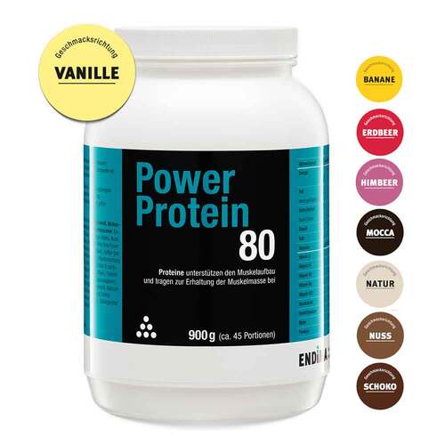 Power Protein 80 Vanille Pulver - 2