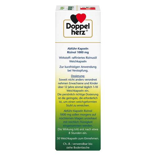 Doppelherz Abführ-Kapseln Rizinol 1000 mg - 4