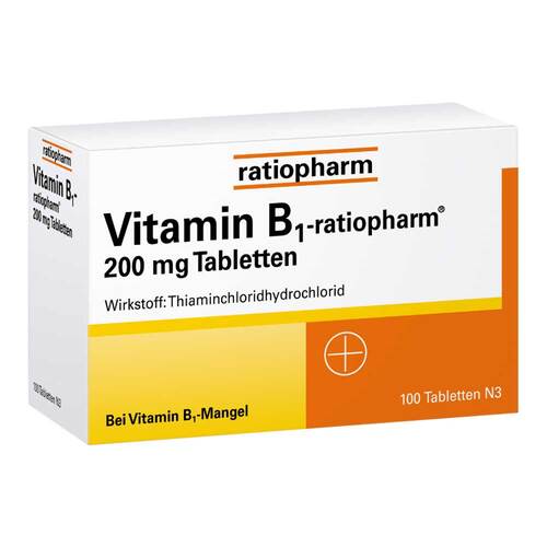 Vitamin B1 ratiopharm 200 mg Tabletten - 1