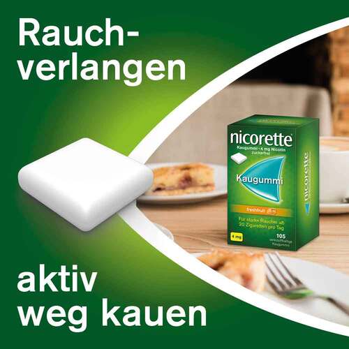 nicorette® Kaugummi freshfruit, 4 mg Nikotin - 3