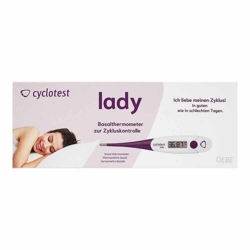 Cyclotest lady Basalthermometer - 1