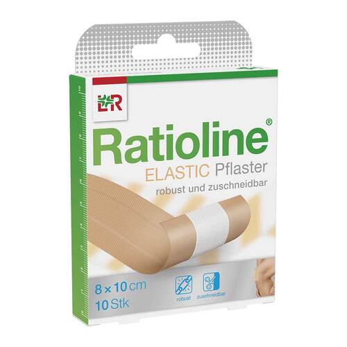 Ratioline elastic Wundschnellverband 8 cm x 1 m - 1