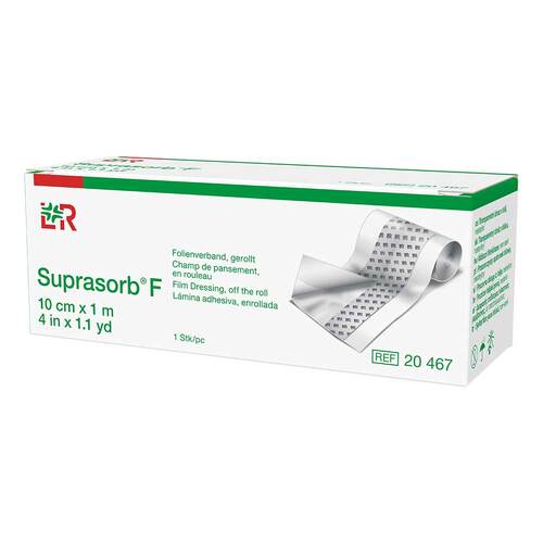 Suprasorb F Folien Wundverband 10cmx1m gerollt unste. - 2