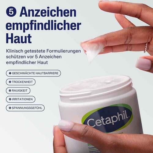 Cetaphil Feuchtigkeitscreme für trockene, empfindliche Haut - 8