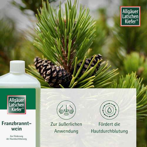 Allgäuer Latschenkiefer Franzbranntwein - 3