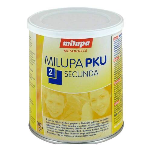 Abbildung: Milupa Pku 2 Secunda Pulver Pulver, 500 g PZN 02256264