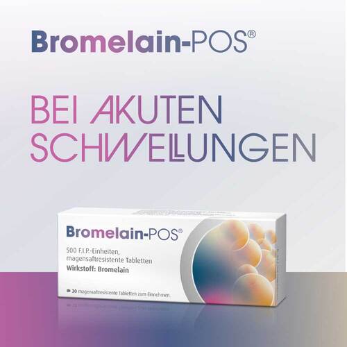 Bromelain POS magensaftresistente Tabletten - 2