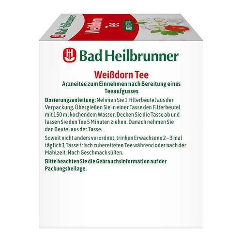 Bad Heilbrunner Tee Weißdorn Beutel - 3