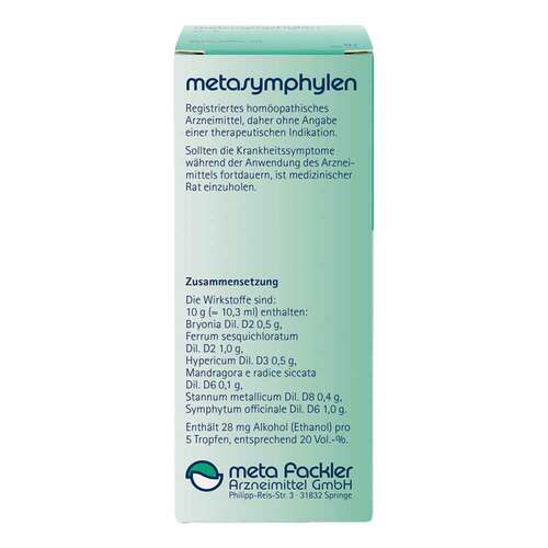 Metasymphylen Tropfen zum Einnehmen - 2