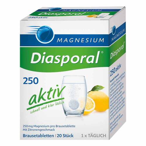 Magnesium Diasporal 250 aktiv Brausetabletten - 1