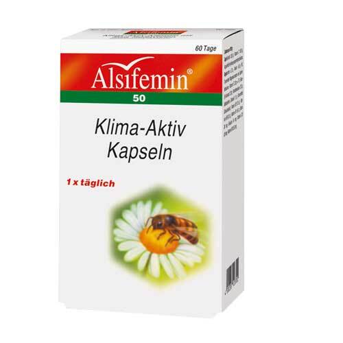 Abbildung: Alsifemin Klima Aktiv mit Soja-Isoflavonen Kapseln Kapseln, 60 St PZN 02518586